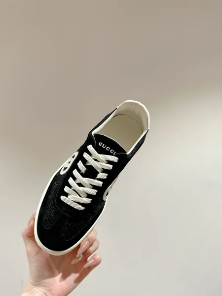 Gucci Rhyton Green Suede and Mesh Sneakers - 18