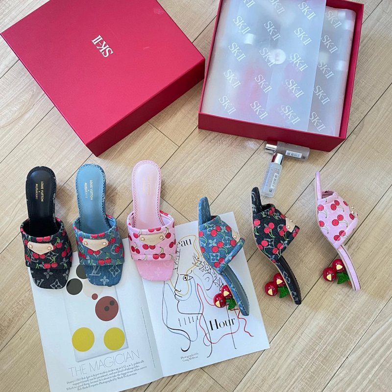 Louis Vuitton slides