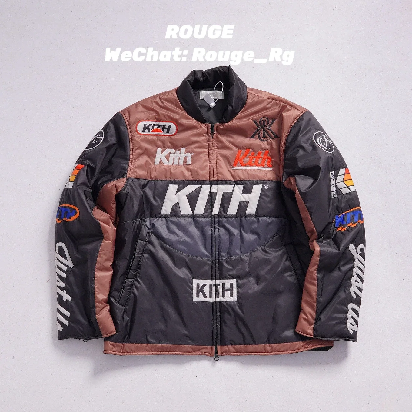 KITH DAFT PUNK Daft Punk Brixton full zipper racer casual jacket