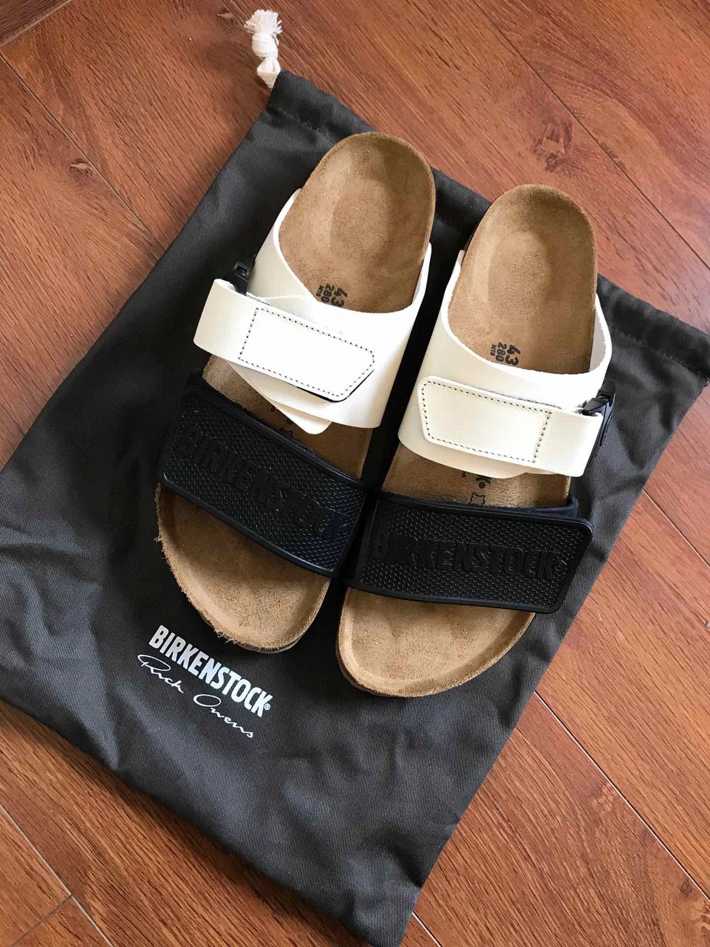 rick owens x birkenstock co-branded sandals
