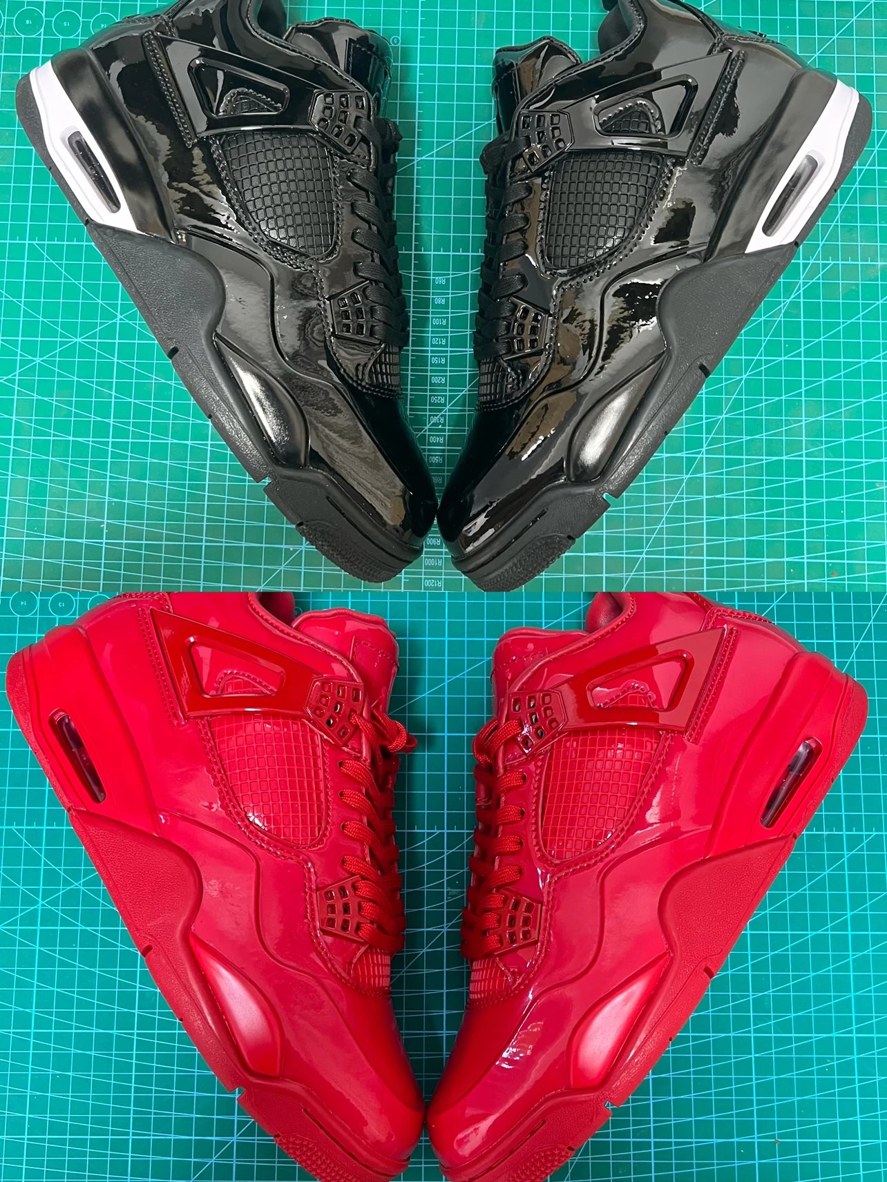 [PB Batch] AJ4 Air Jordan 4 11Lab4 Red black/red patent leather