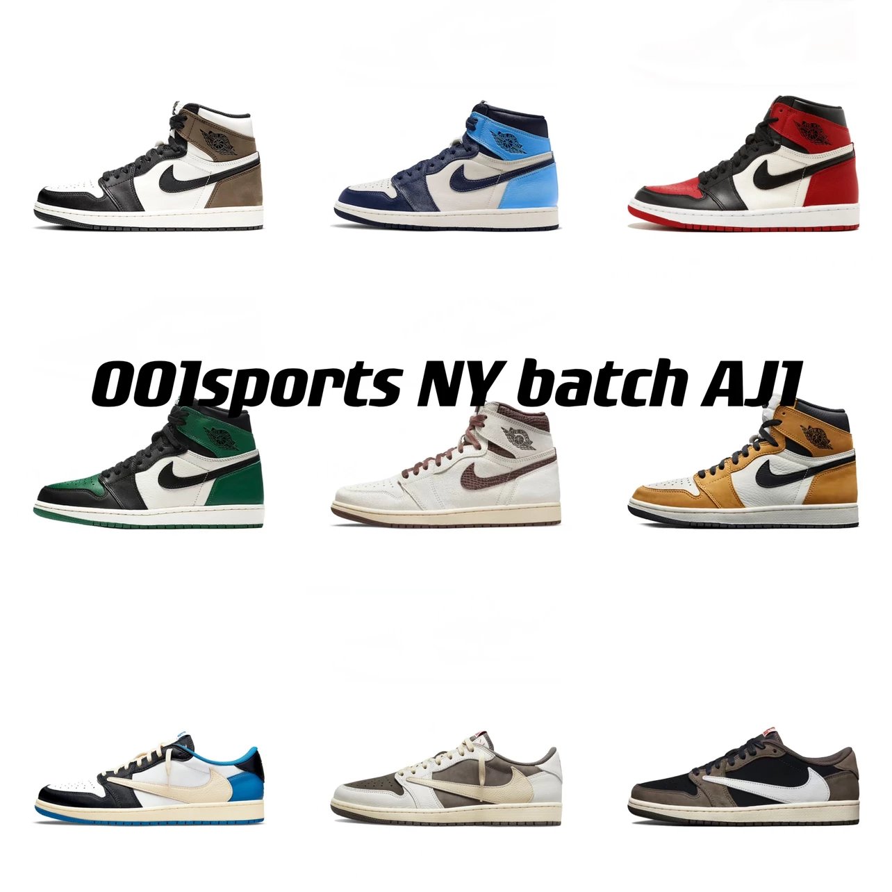 NX foreign trade running version Air Jordan 1 (Aj1 comprehensive link)