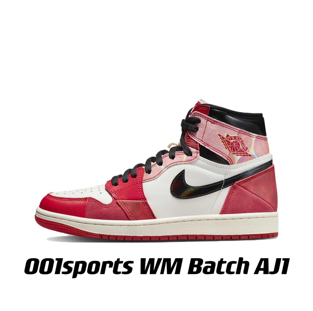 [Lw version] Jordan Air Jordan 1 Spider-Man 2.0 foreign trade model