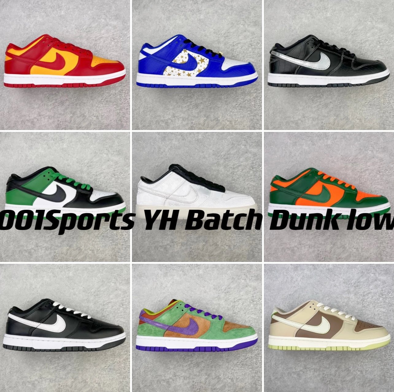 [YH version benefits] Dunk low-top series collection! Top version