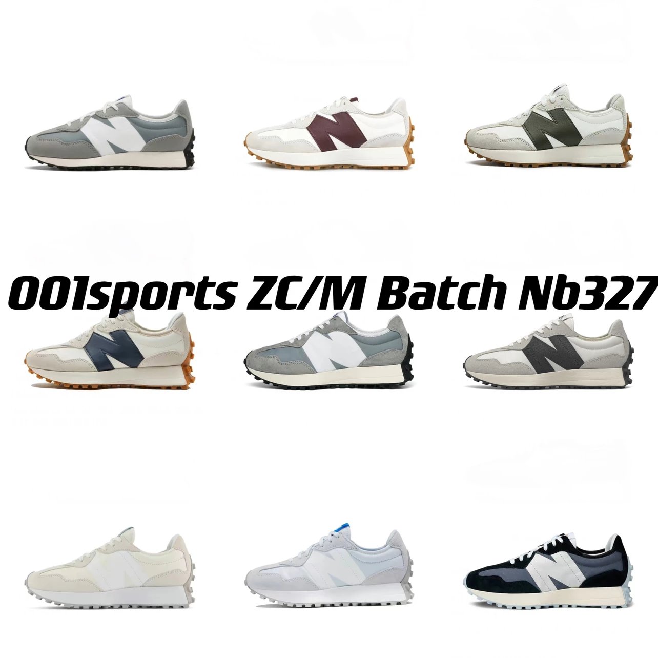 President/Private Order/M Version New Balance 327 327 Yuanzu Gray 327 Gray Blue 327 Sea Salt 327 Milk White Wine Red Leather Noodle 327 White Silk 327 Red Bean
