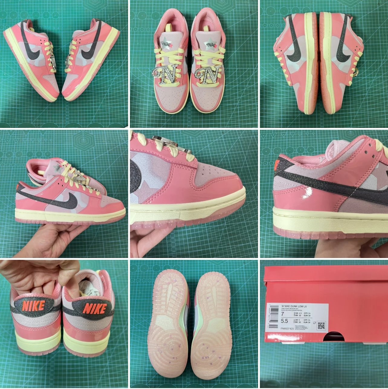 M Batch Barbie Pink Dunk 36-39