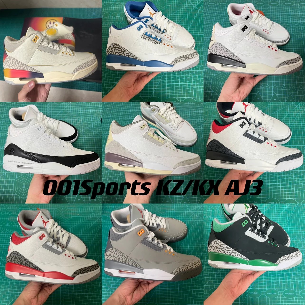 KZ/KX BATCH AIR JORDAN3 Collection