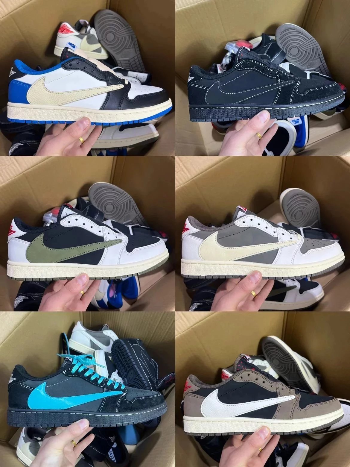 [HP Batch] Travis Scott x Air Jordan 1 Low (TS x AJ1) Series