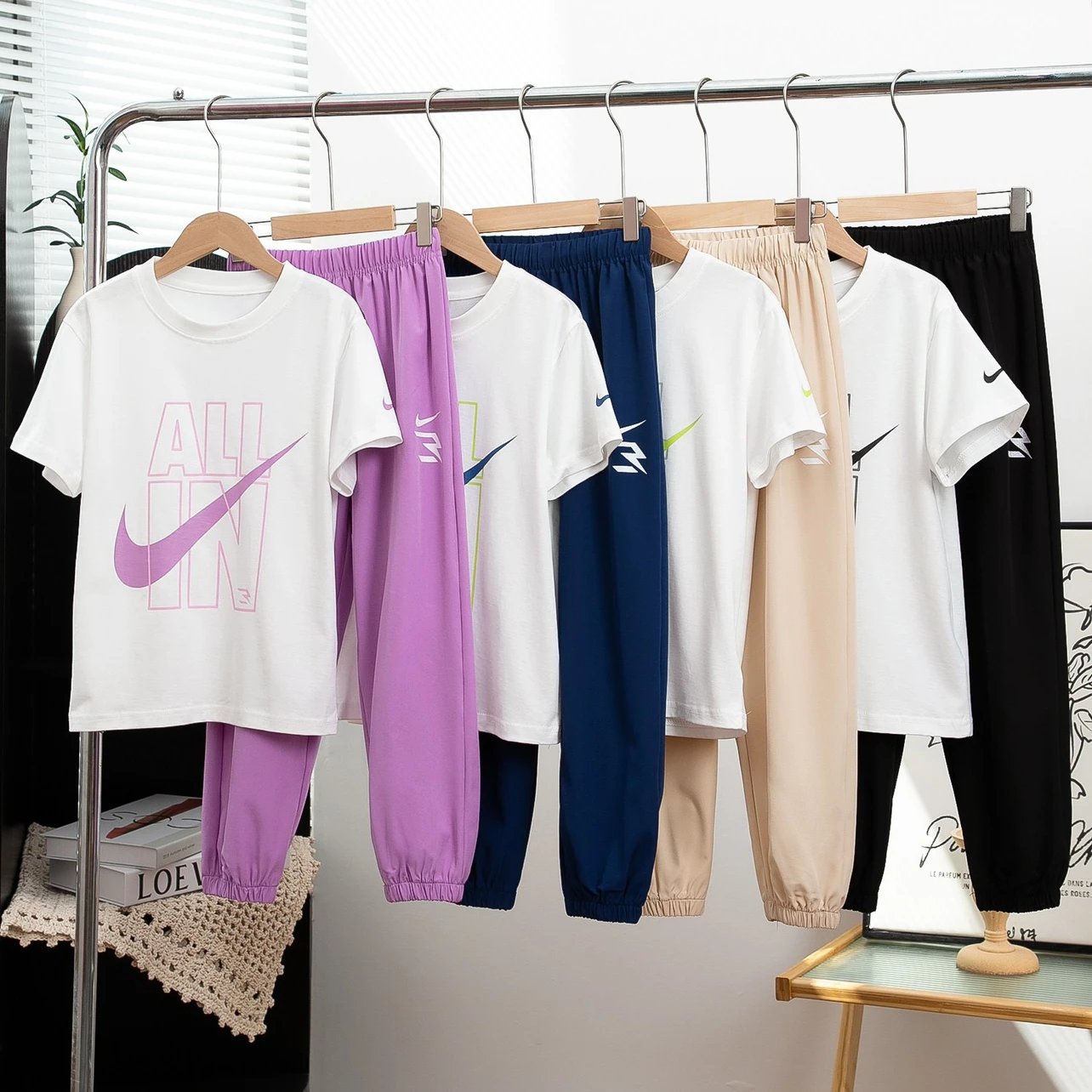Kid Nike White Short