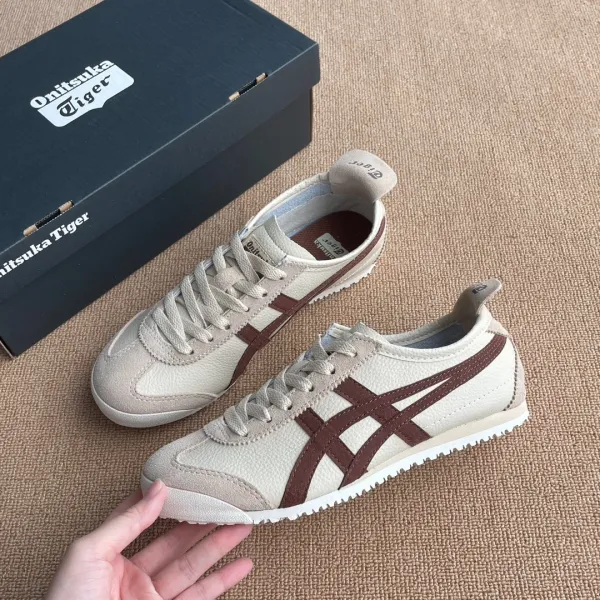Asics Onitsuka Tiger Mexico 66 White Lime Green Sneakers - 15
