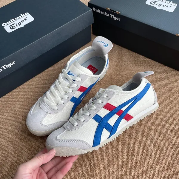 Asics Onitsuka Tiger Mexico 66 White Lime Green Sneakers - 12