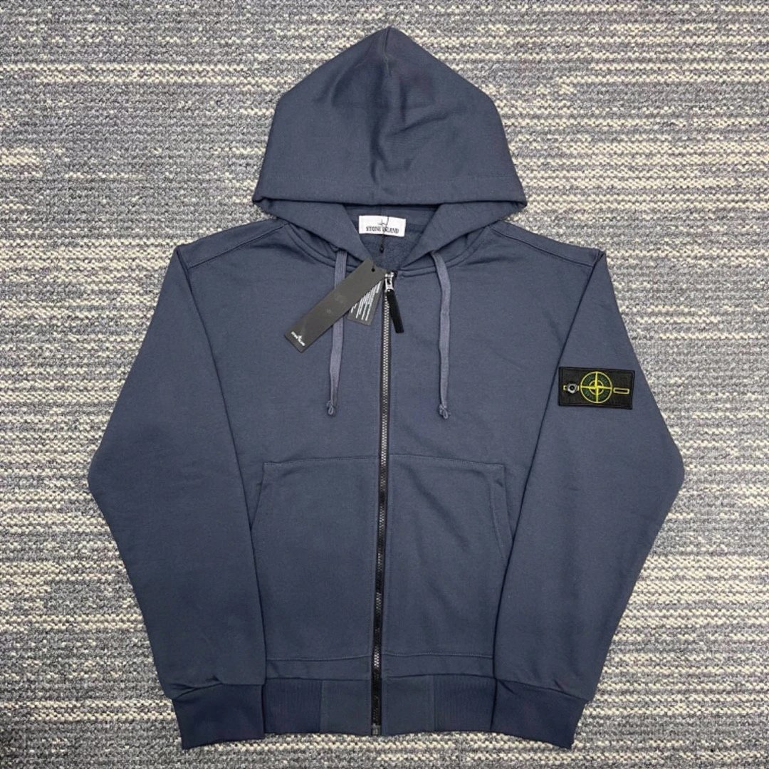 款号FZ002 Ston lslan石头岛秋季基础款连帽袖标外套  12
