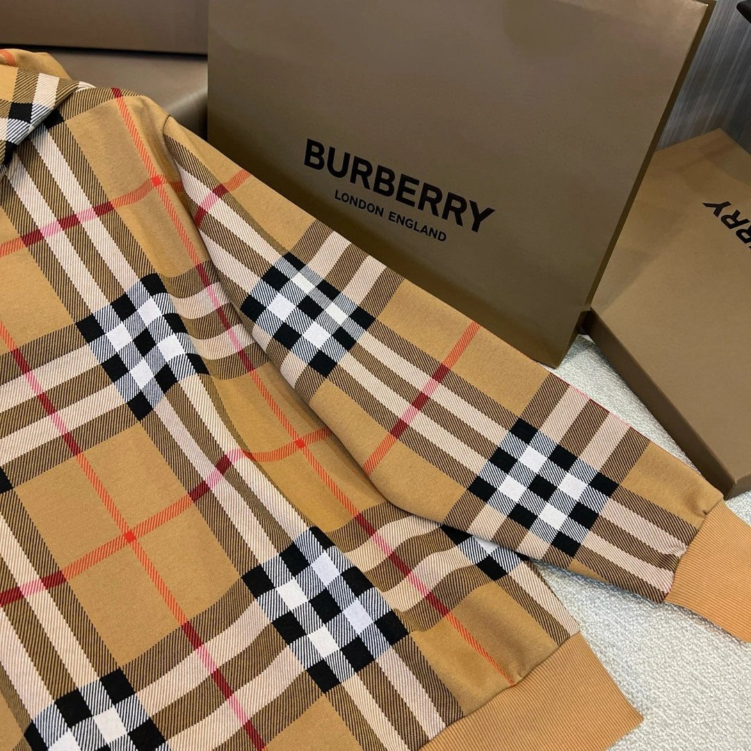 BBR Plaid cotton jacquard hooded sweatshirt
 8