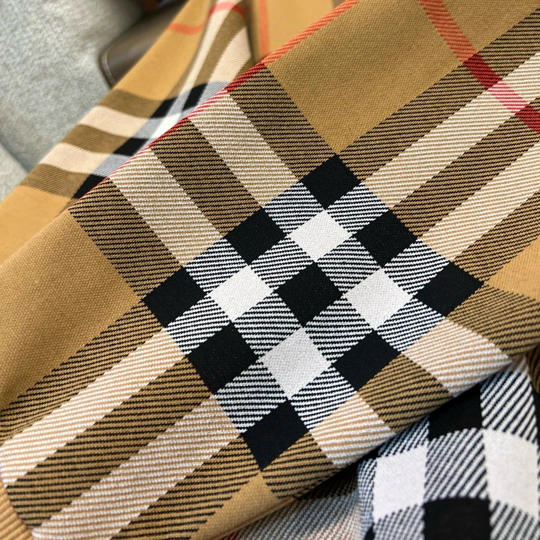 BBR Plaid cotton jacquard hooded sweatshirt
 6