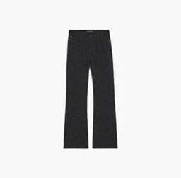 thumbnail for 24 flared jeans 黑色水洗微喇牛仔裤【日本面料】