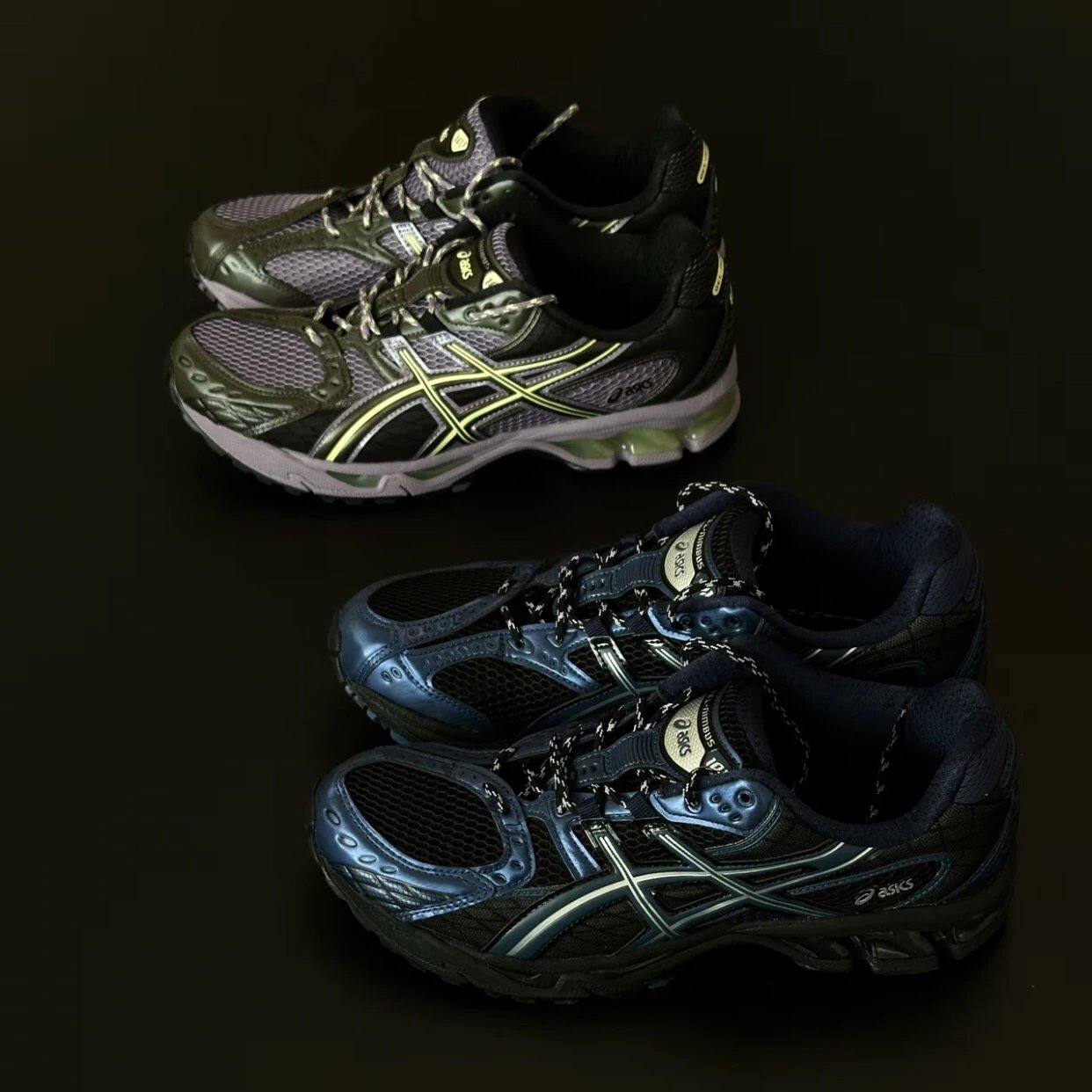 Asics GEL-Nimbus 10.1 复古先锋 潮流 拼接耐磨 低帮 休闲跑步鞋 男女同款 外机能 Y2K千禧风 复古街头鞋 亚瑟士跑步鞋休闲鞋 1203A543-002 亚瑟士跑步鞋 亚瑟士