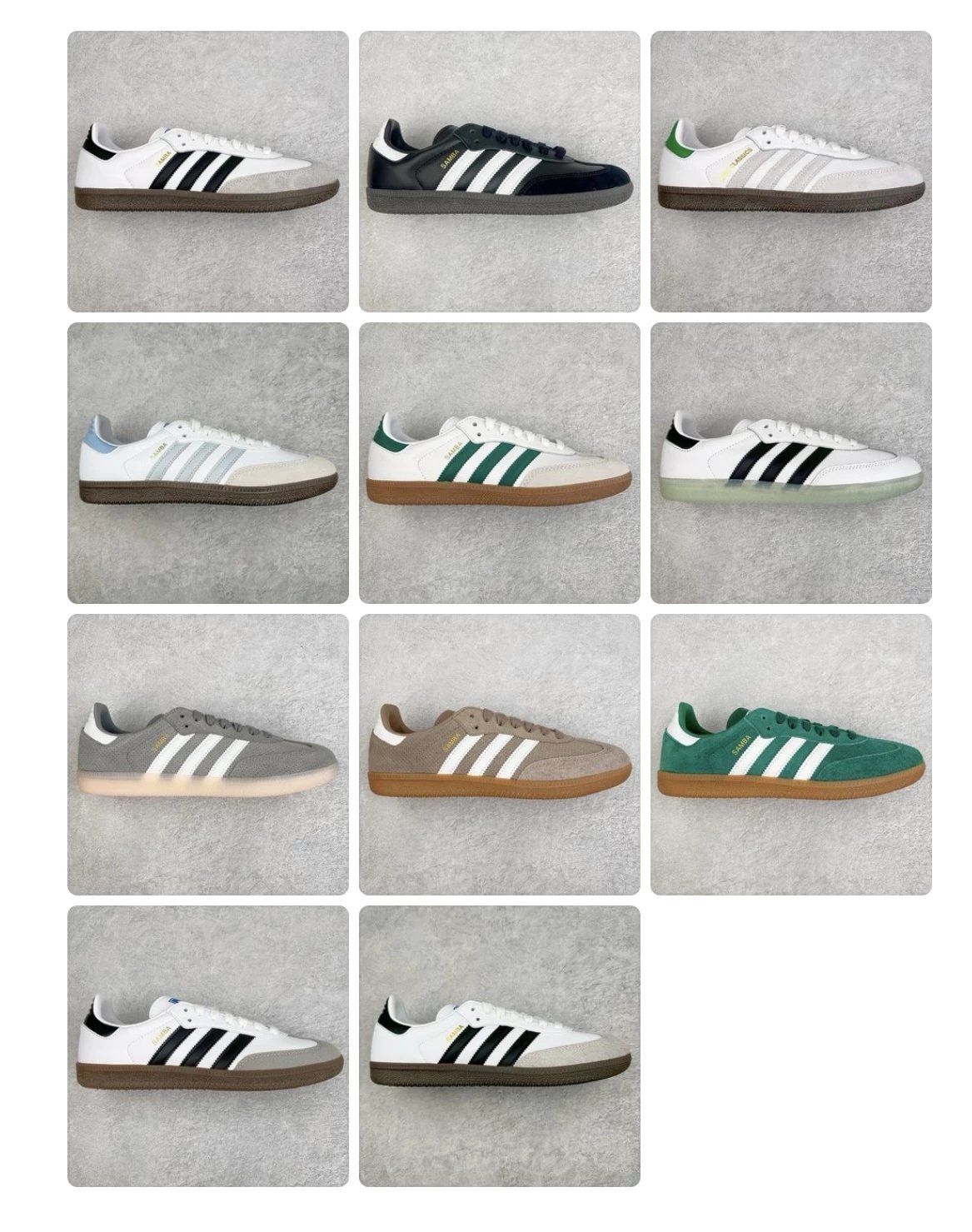 (VT Batch) Originals Samba OG Series Collection