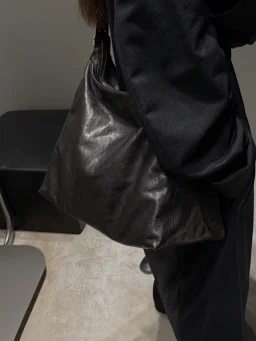 thumbnail for The last model LEMAIRE hobo is black