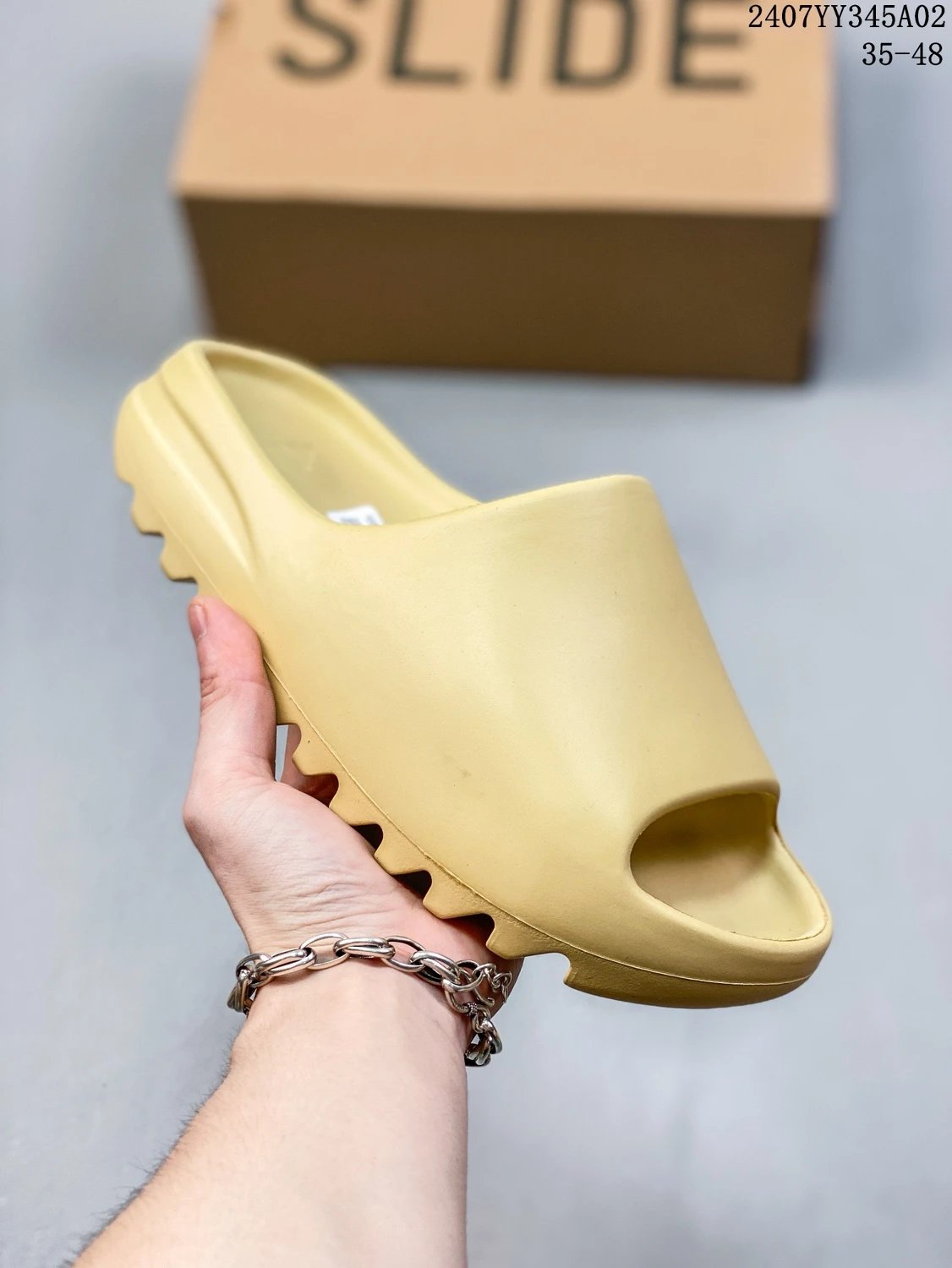 Adidas Yeezy Slide Bone Slides Slippers - 11