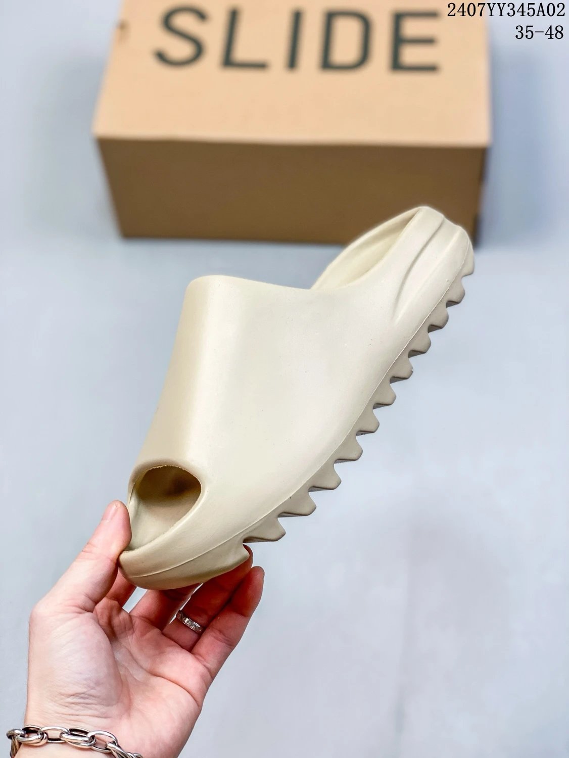 Adidas Yeezy Slide Bone Slides Slippers - 14