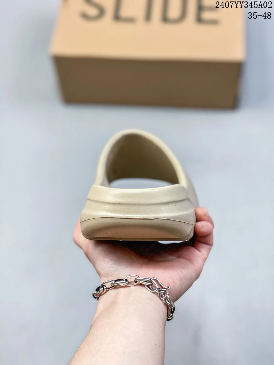Adidas Yeezy Slide Bone Slides Slippers - 15
