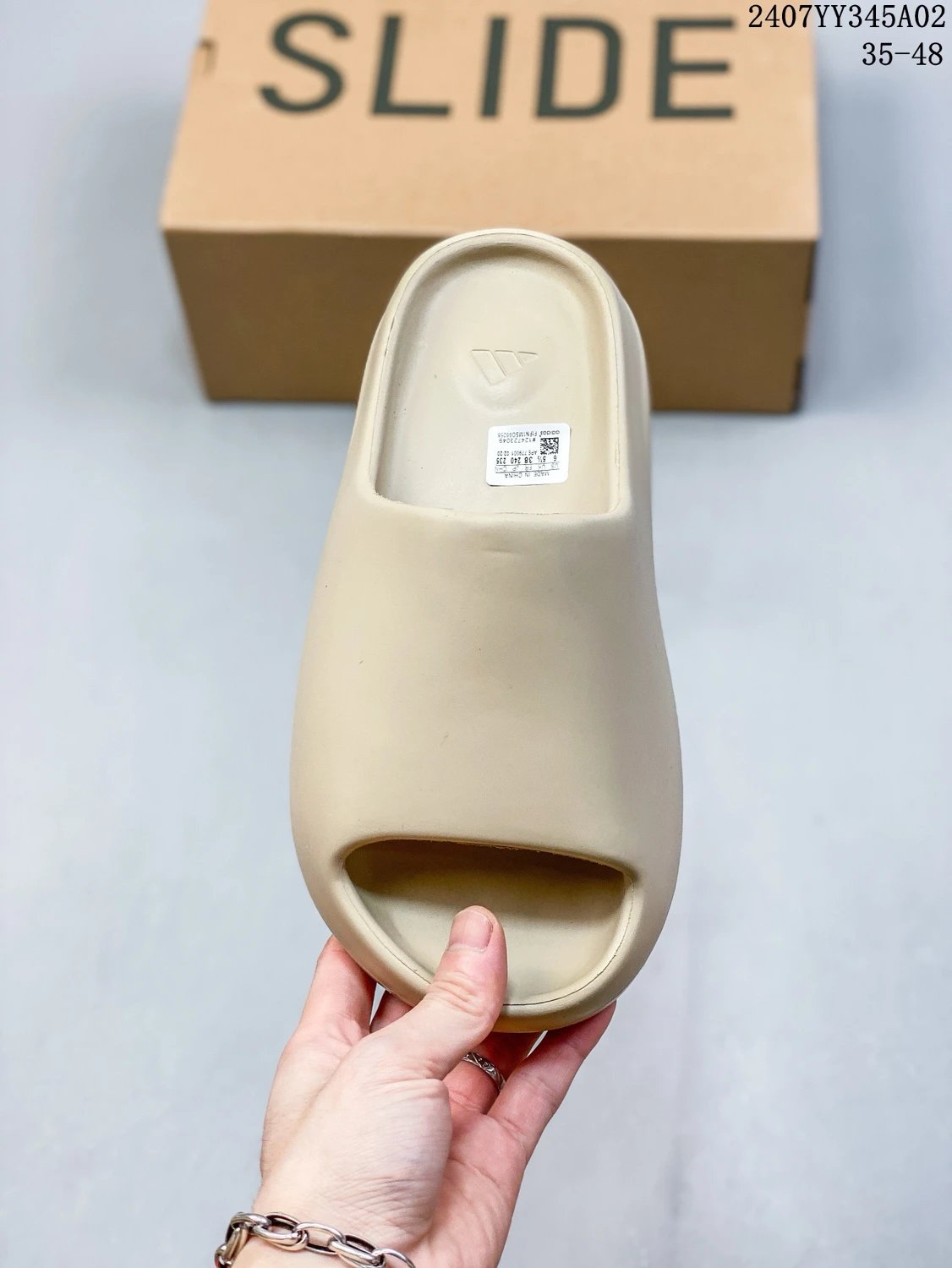 Adidas Yeezy Slide Bone Slides Slippers - 13