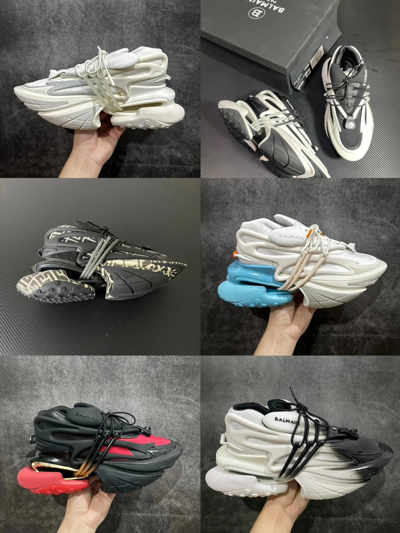 【OK Version】Balmain Bullet Sneakers Series Collection WhatsApp: +86 13055698157 WhatsApp: +86 13055698157