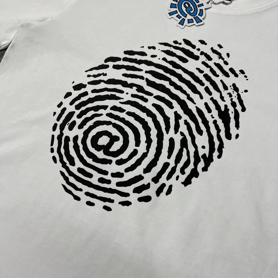Design Sun Eye Logo White T-Shirt - 13