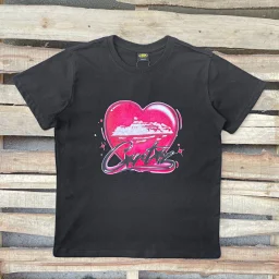 thumbnail for 1128 Summer Short Sleeve T-Shirt Breathable Casual Hip Hop Star Same UKDRIPDRILL Casual Street