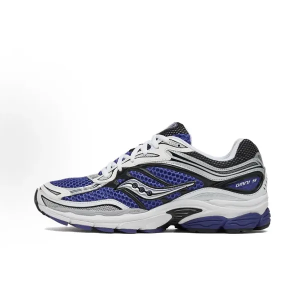 Saucony Omni 9 Blue / White / Black Running Shoes - 1
