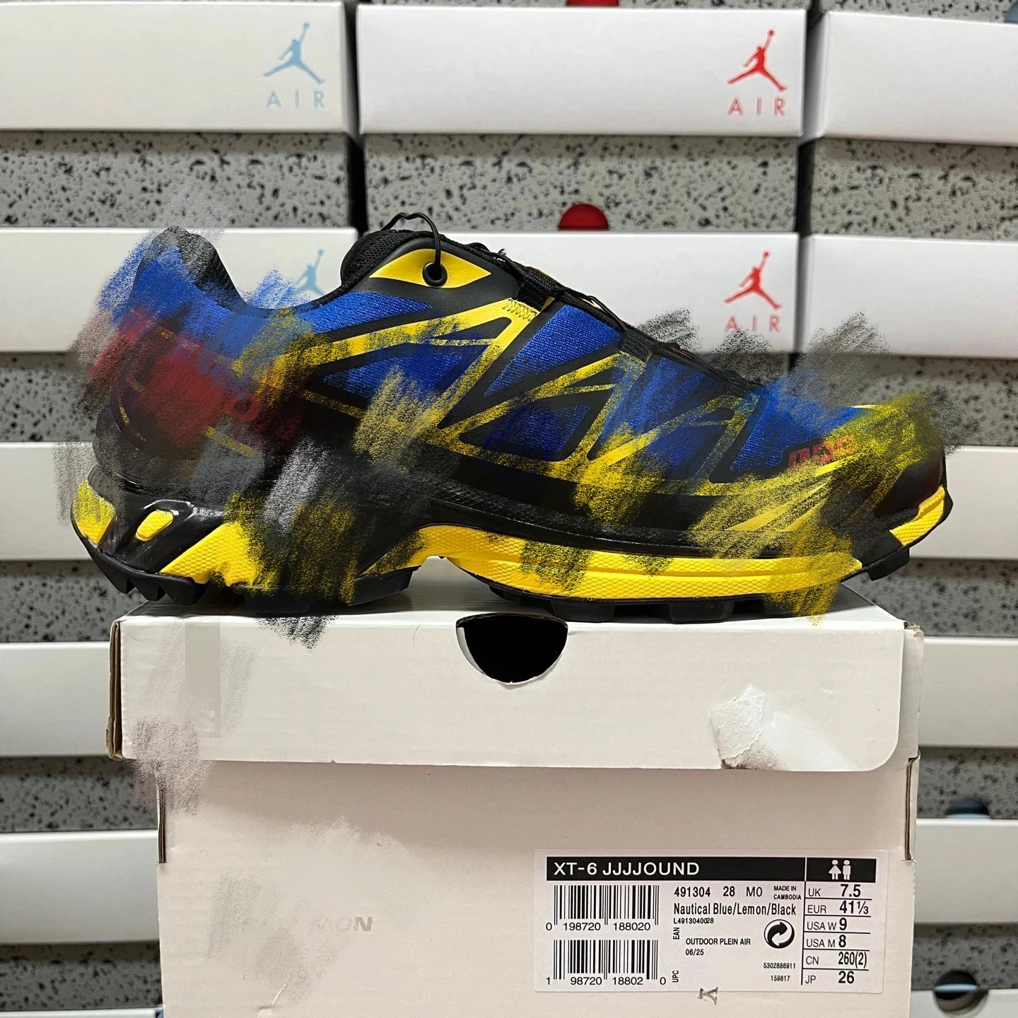 491304-28 Yellow Blue