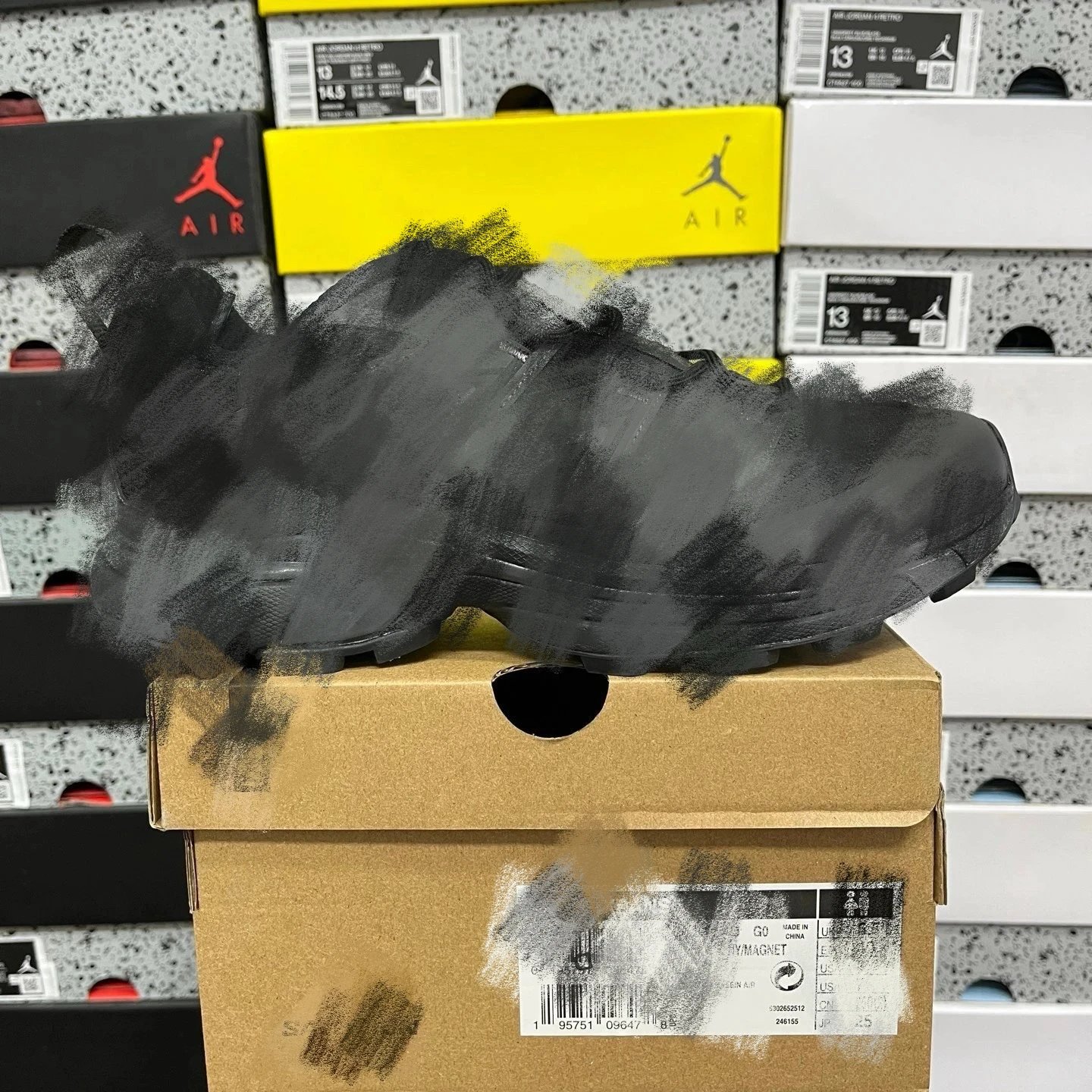 XT-6 second-generation pure black 417413