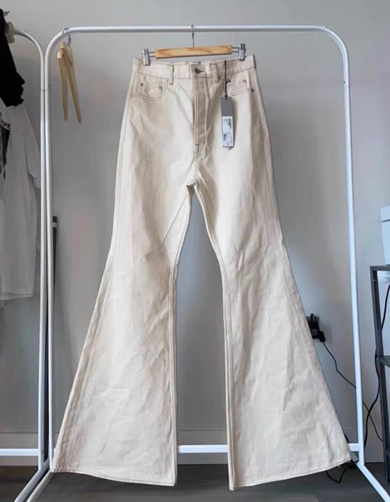 【In Stock】16oz White Selvedge Raw Denim Okayama Bootcut
