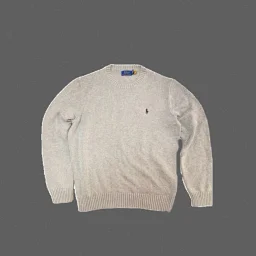 thumbnail for HFsMade 小马刺绣针织毛衣 灰色 第二批现货