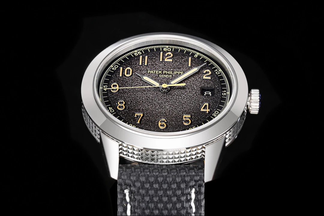 Patek Philippe Calatrava Pilot Travel Time Beige Leather Mechanical Watch Watches - 15