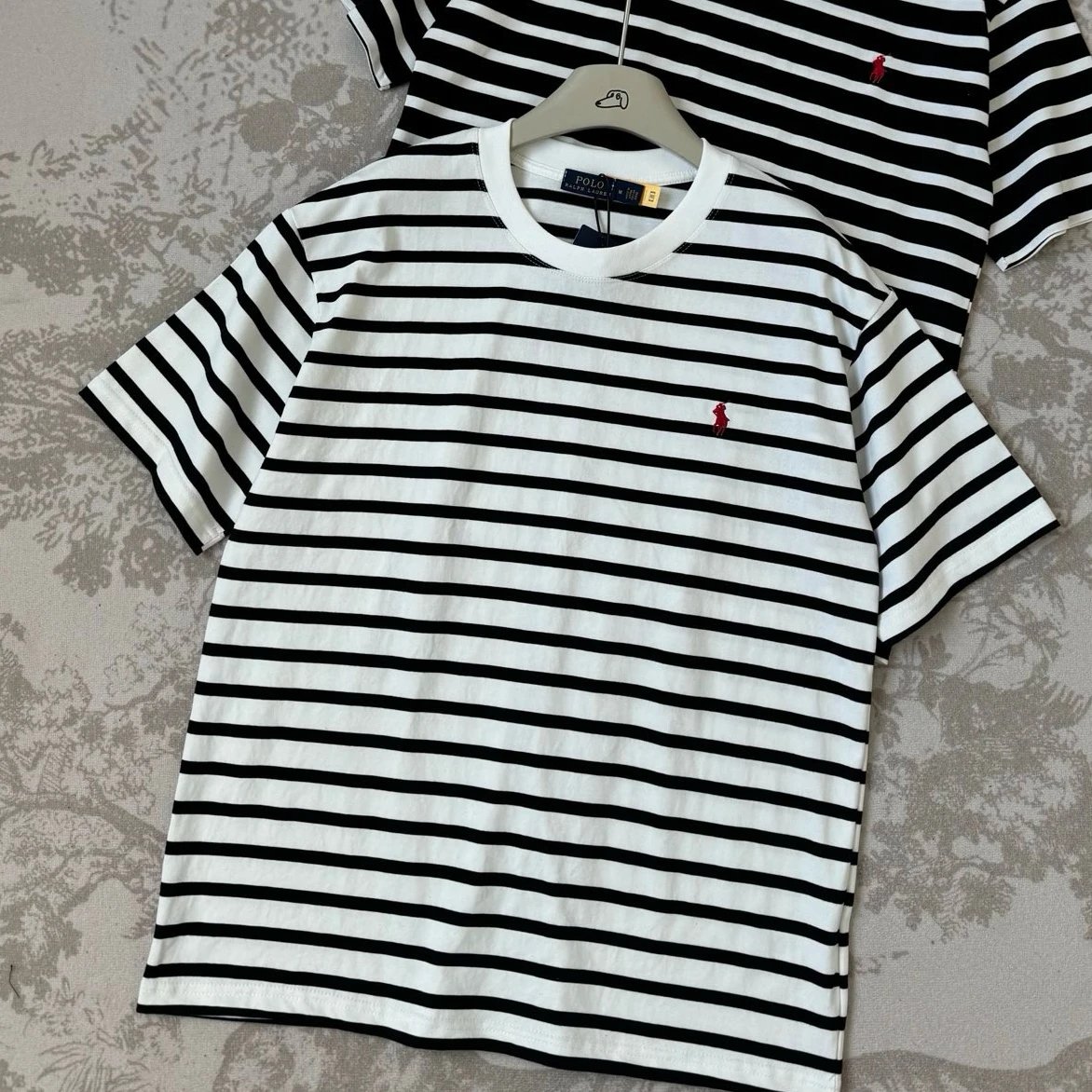 Polo Ralph Lauren T-shirt Striped White Black