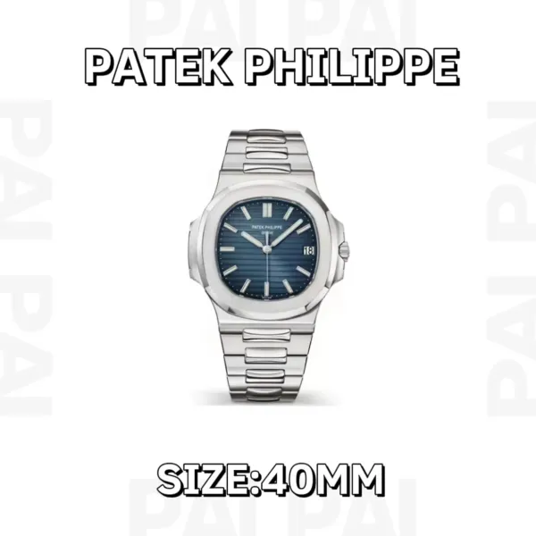 Patek Philippe Nautilus 5711 / 1A-010 Blue Dial Mechanical Watch Watches - 1