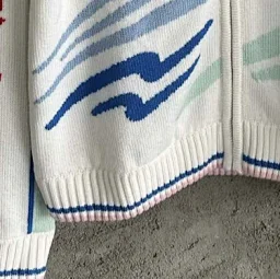 thumbnail for TOP autumn and winter mountain pattern wool knit sweater ke