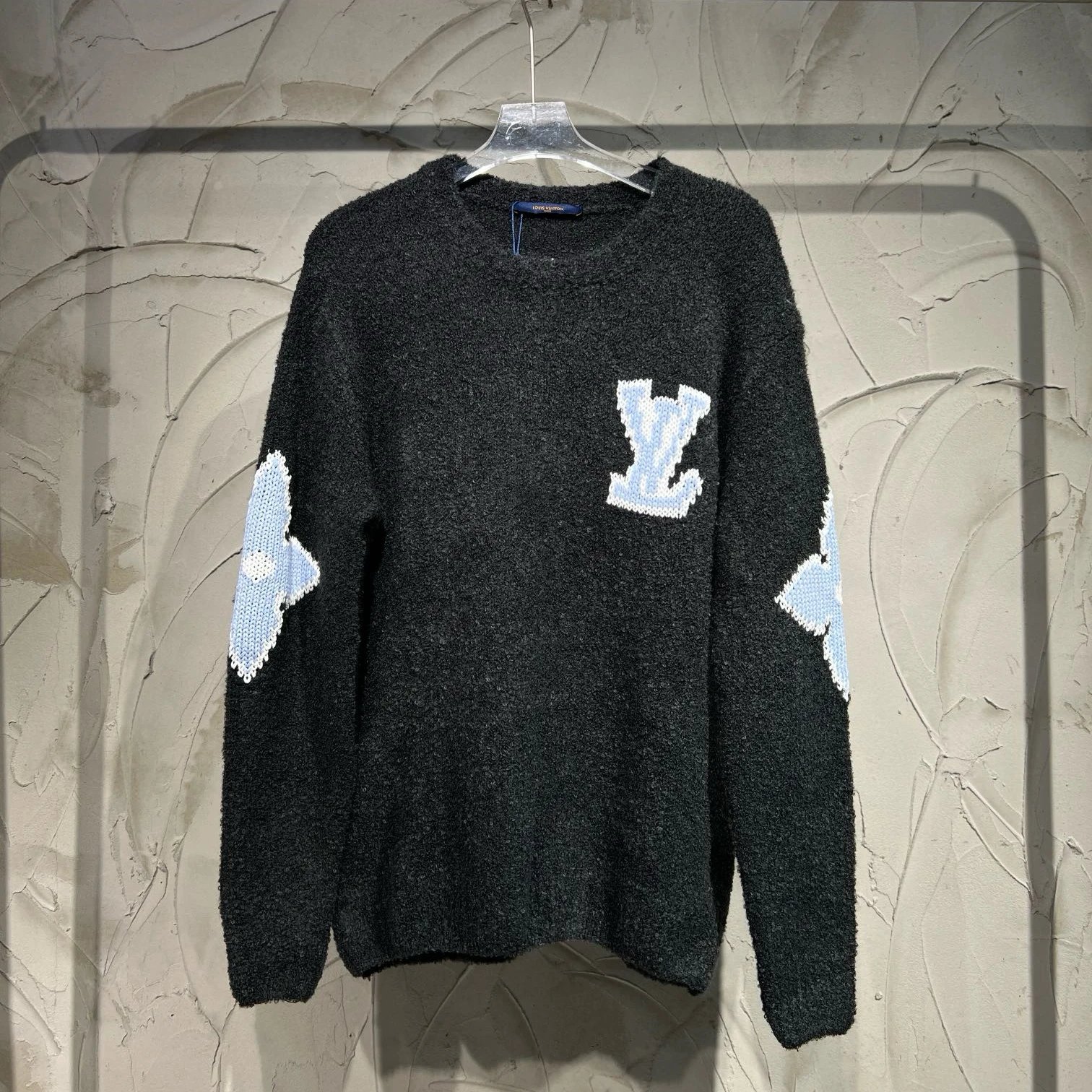 Louis Vuitton Knitwear Crewneck logo knit sweater — 15