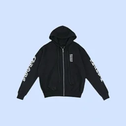 thumbnail for (Spot in seconds) Autonomous CH Arm Sanskrit Silver Sword Zipper Sweatshirt (Free Shark Customized Laundry Bag)