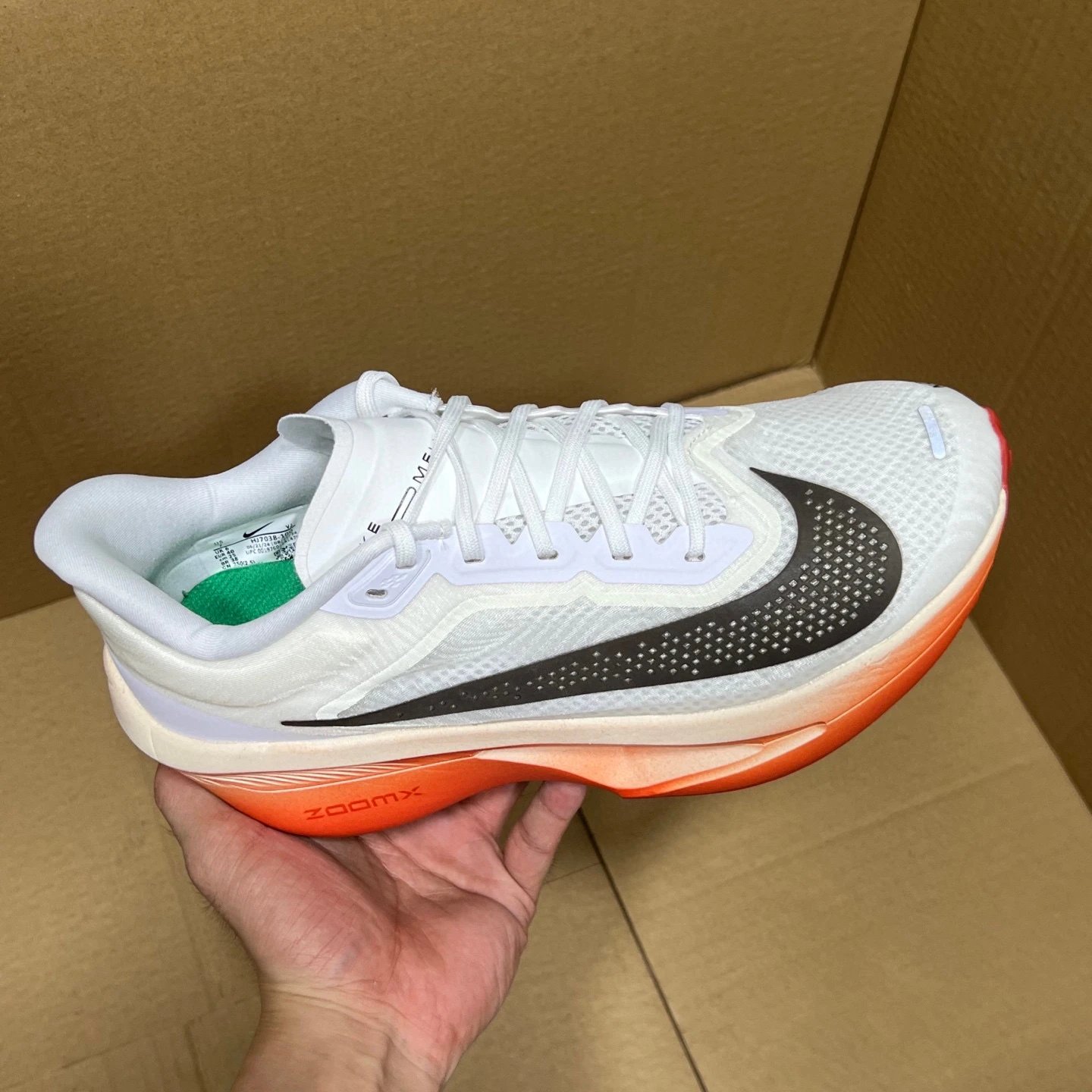 FLY6 White Orange Gray