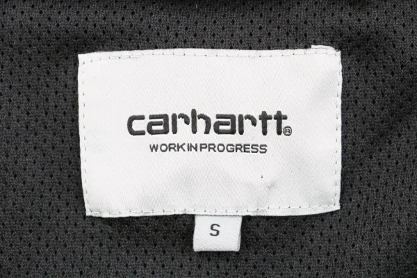 Carhartt WIP Cht 24Fw Small Logo Sherpa Fleece Jacket Black - 17