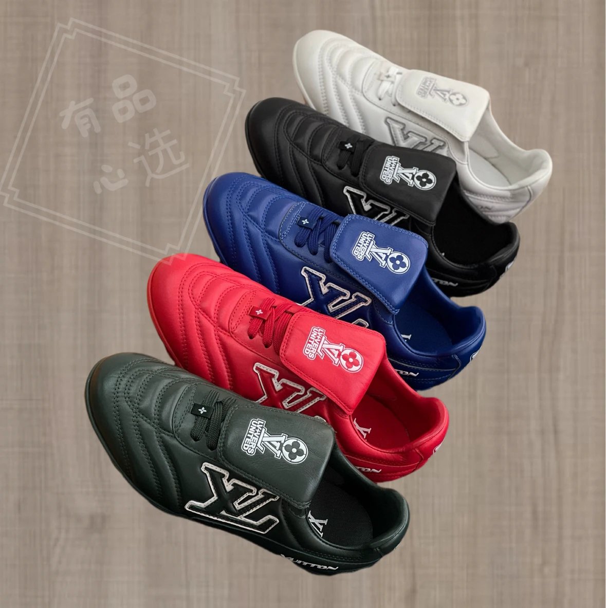 Louis Vuitton Couple Soccer Sneakers