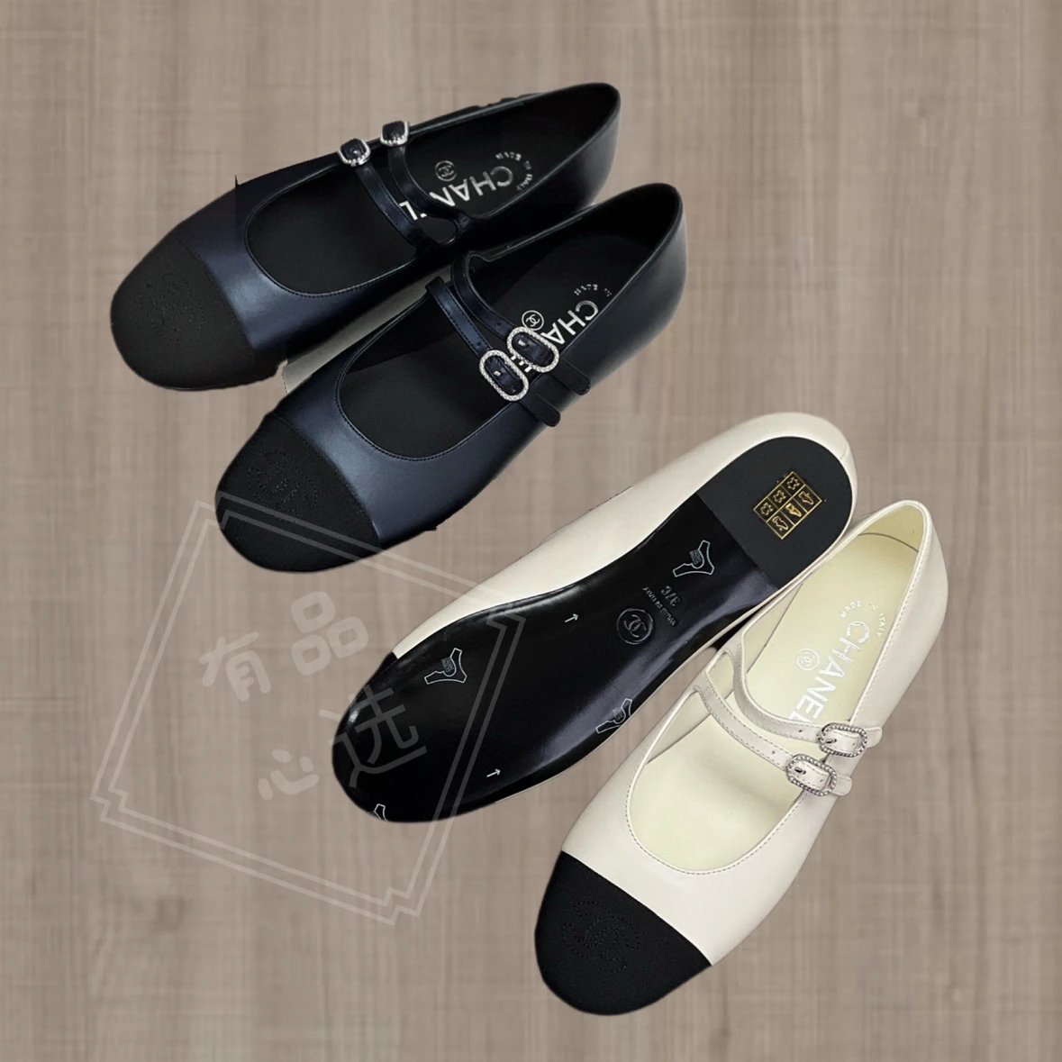 Chanel Women's 2025 Spring Leather Mary Jane Flat Shoes