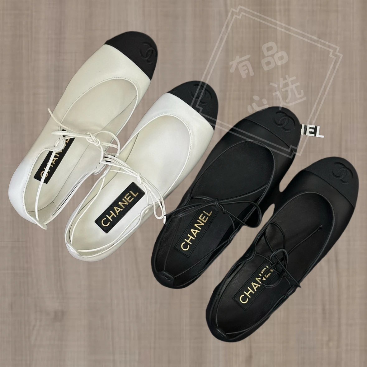Chanel 25SS Runway Women's Leather Mary Jane Flats
