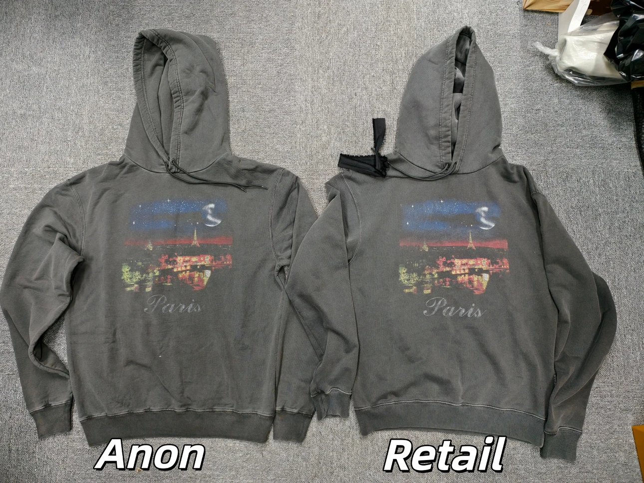 Paris hooded sweatshirt