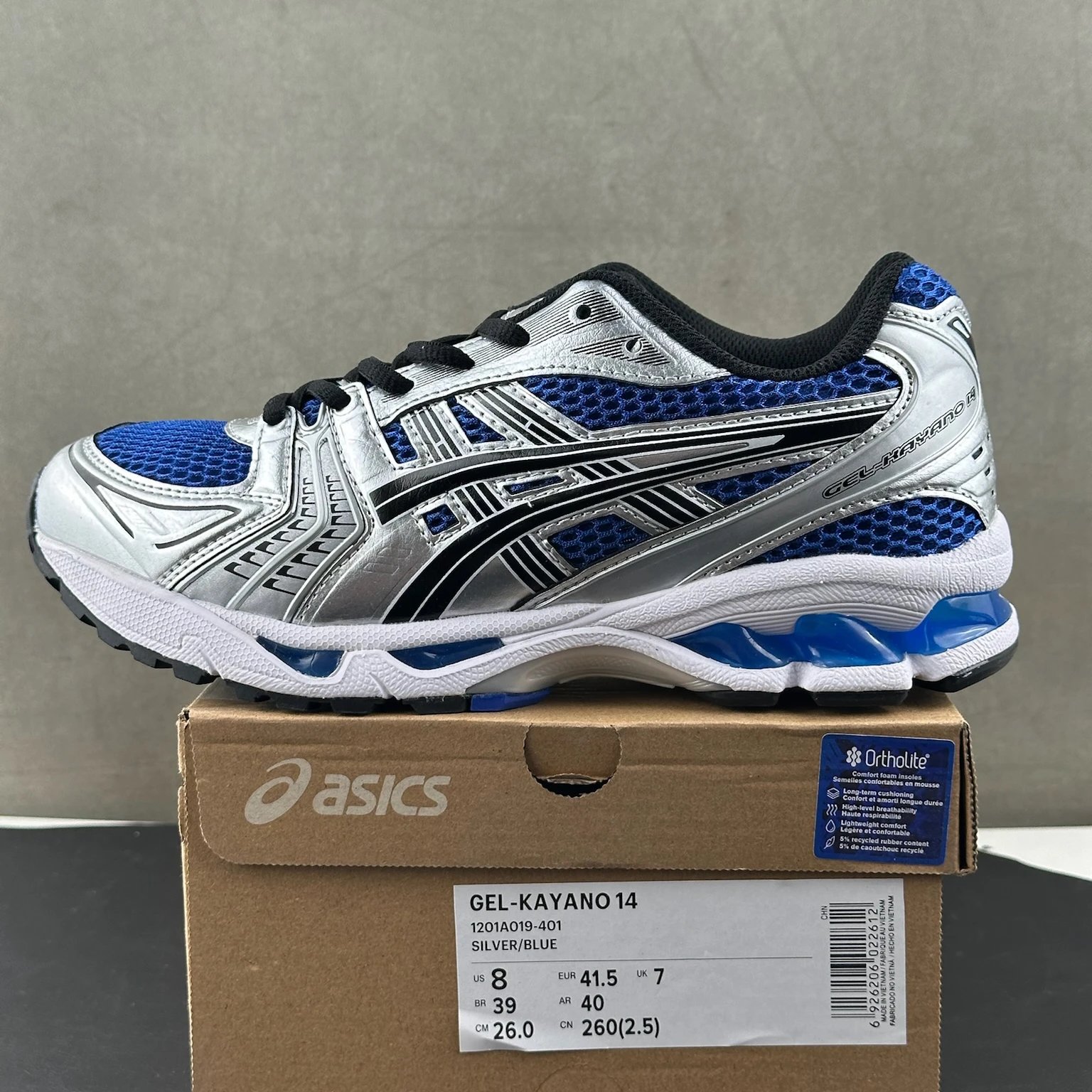 Asics Gel-Kayano 14 Silver Blue 1201A019-401