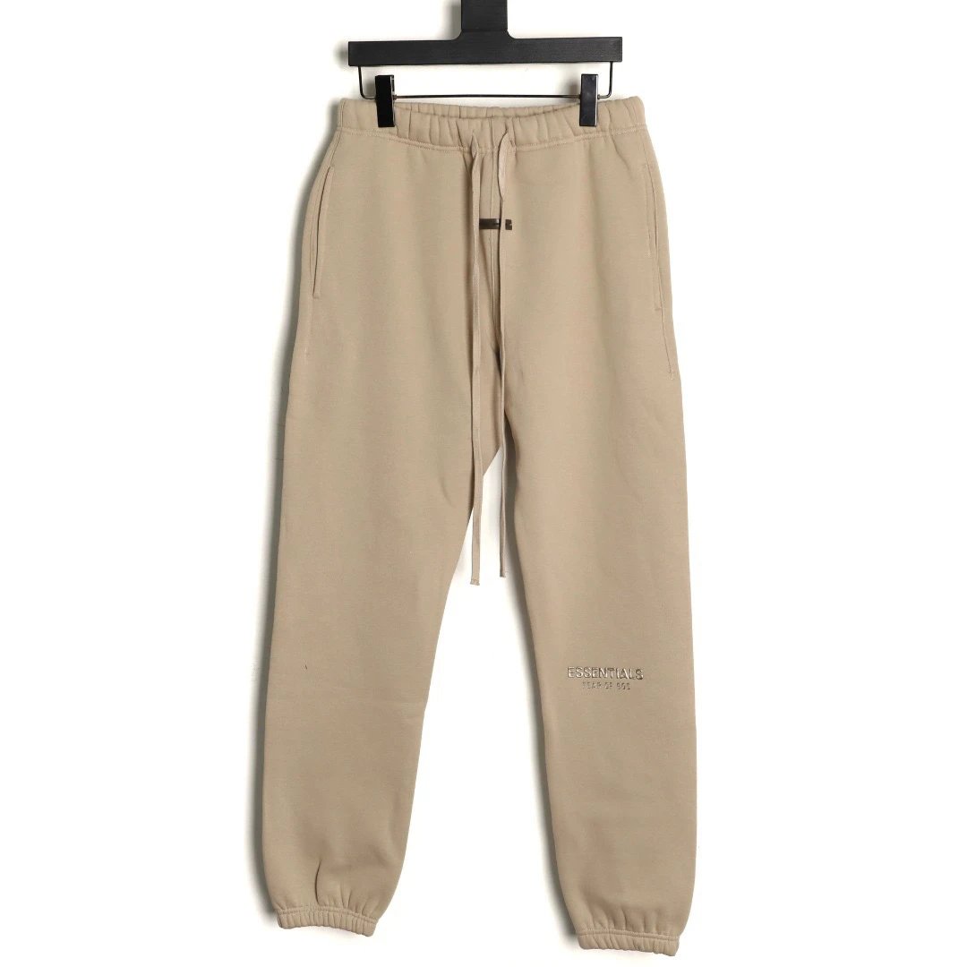 Fear of god  Fog复线ESSENTIALS金属压胶情侣卫裤