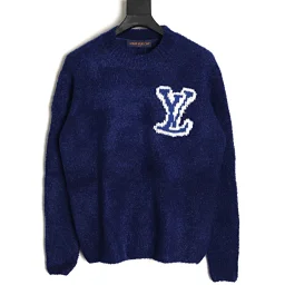 thumbnail for Trendy 22FW knit large logo pullover sweater