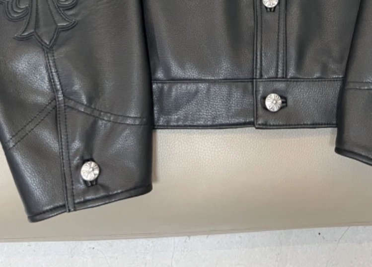 Chrome Hearts Leather Jacket